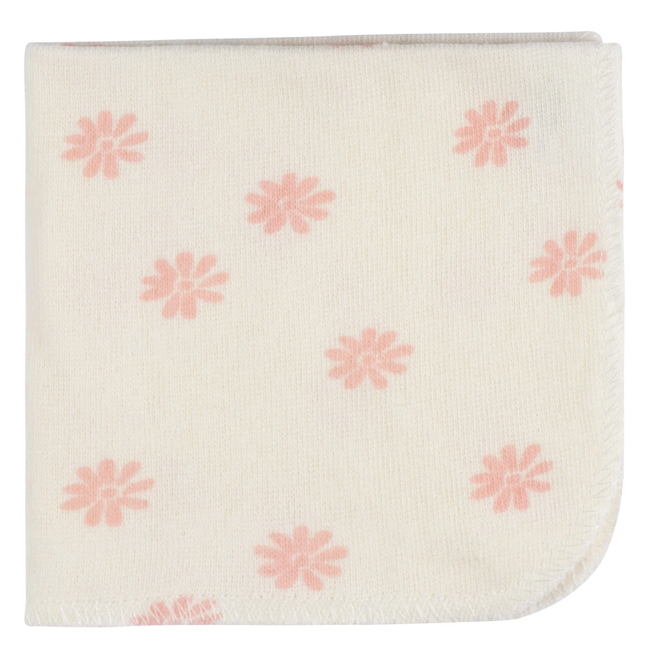 10-Pack Baby Girls Kitty Floral Washcloths