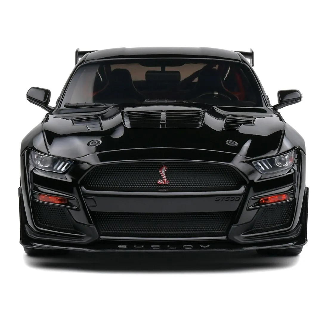 2022 Black Shelby GT 500 1:18 Scale Die-Cast Car by Solido