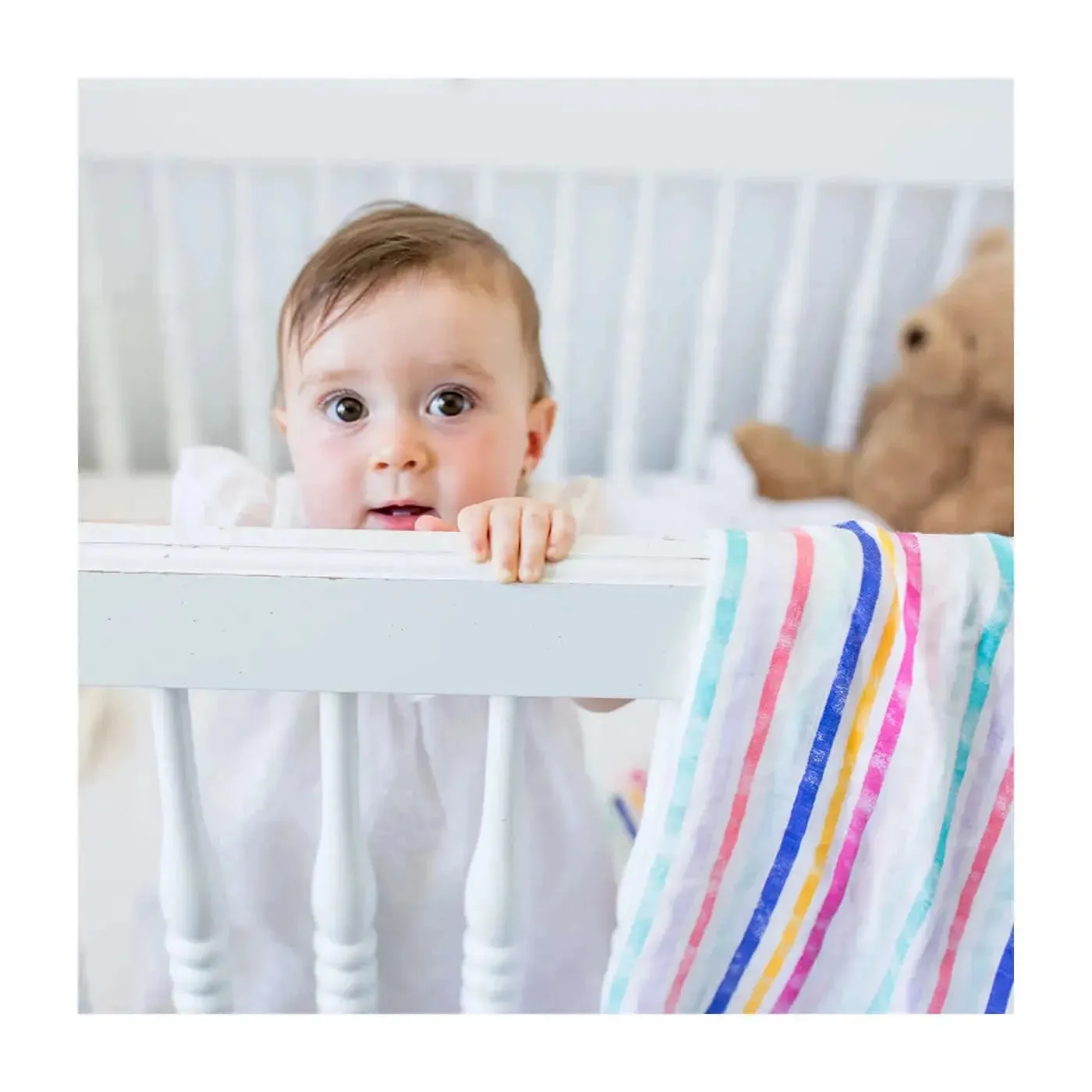 3 Pack of Bamboo Swaddle - Garden Friends | Lulujo