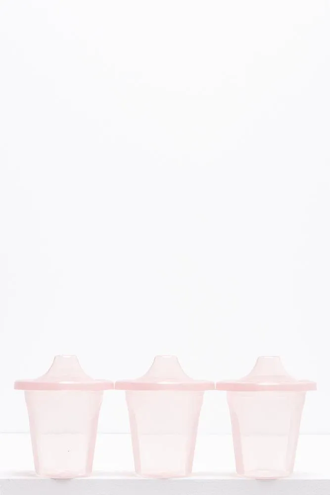 Abc 3 Pack On The Go Sipper Cups Pink