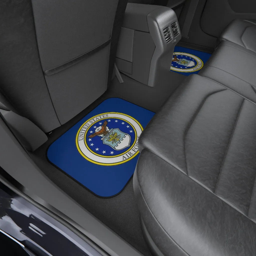 Air Force (Blue) Car Mats (2x Rear)