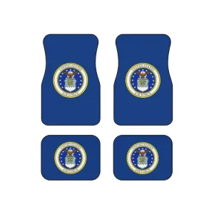 Air Force (Blue) Car Mats (Set of 4)