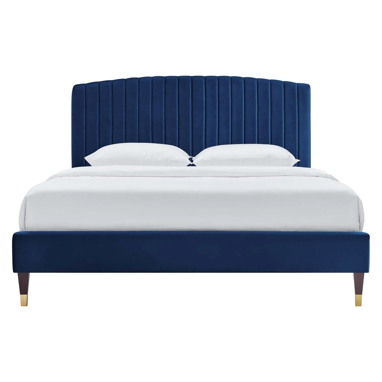 Alessi Performance Velvet Platform Bed by Modway