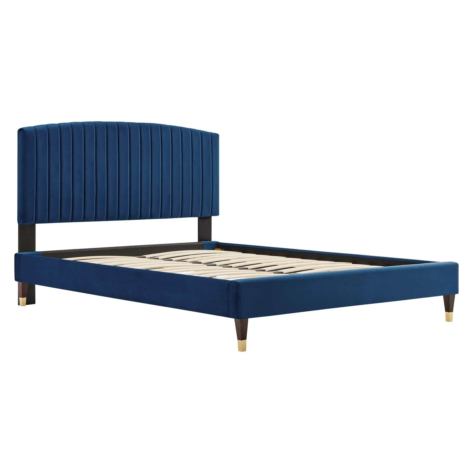 Alessi Performance Velvet Platform Bed by Modway