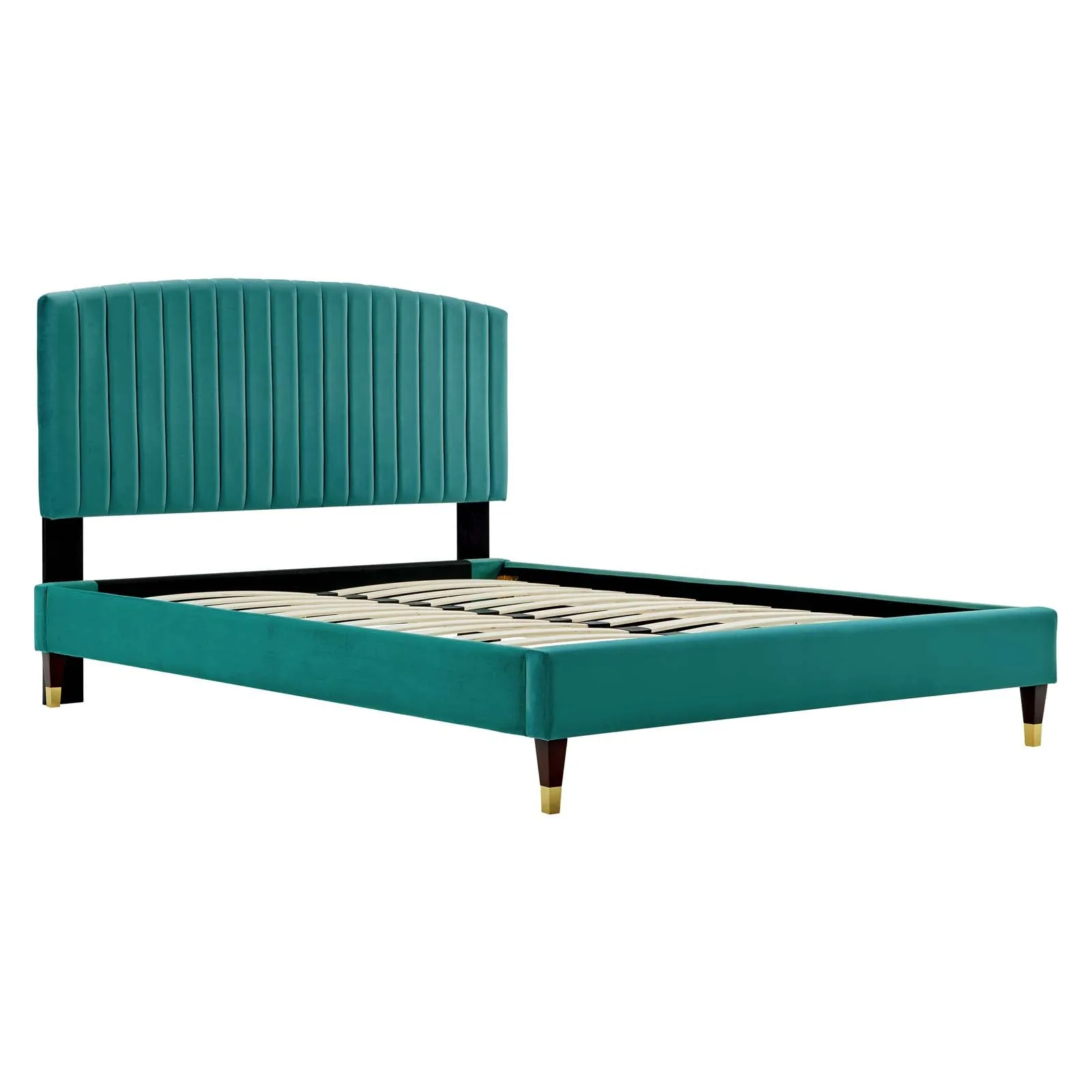 Alessi Performance Velvet Platform Bed by Modway