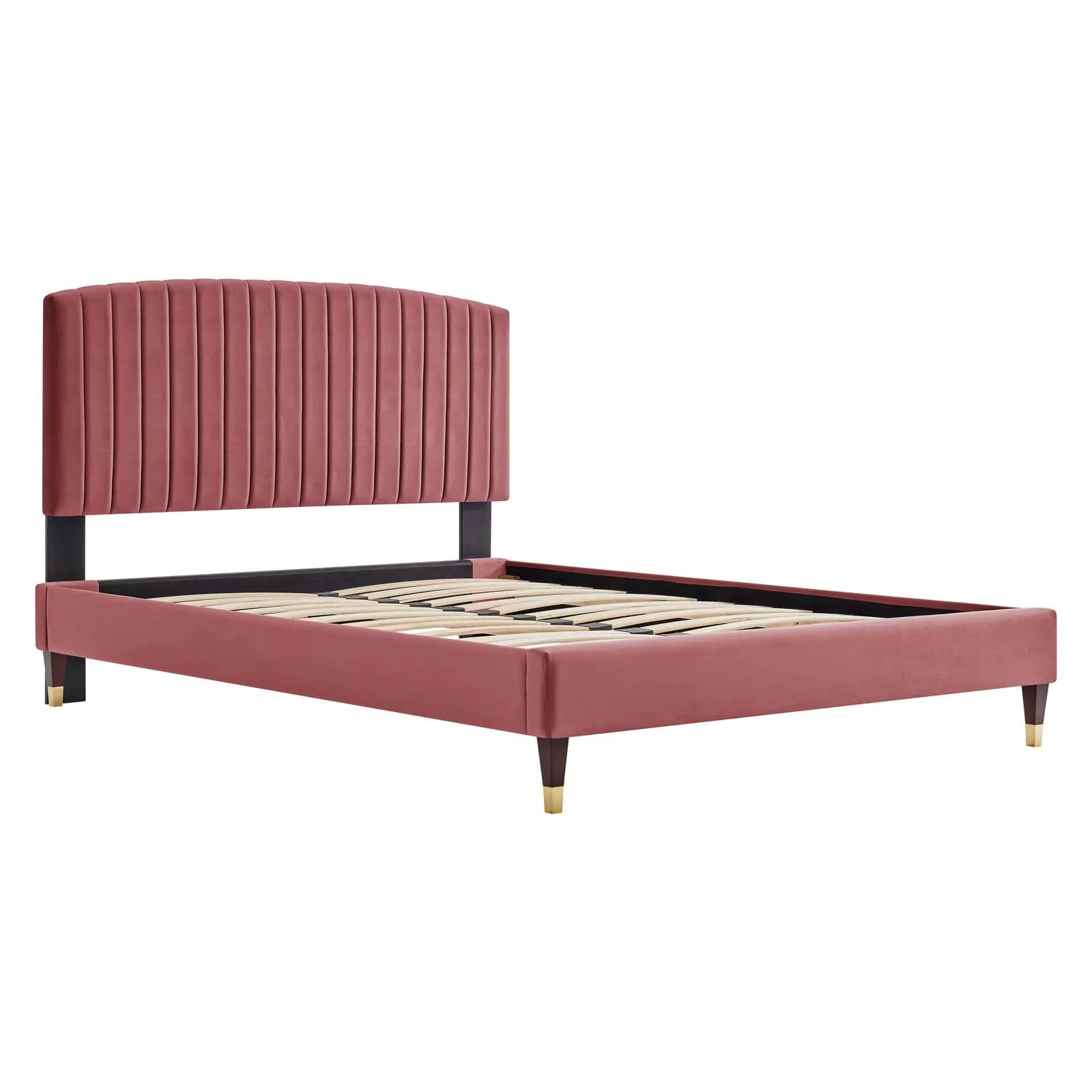 Alessi Performance Velvet Platform Bed by Modway