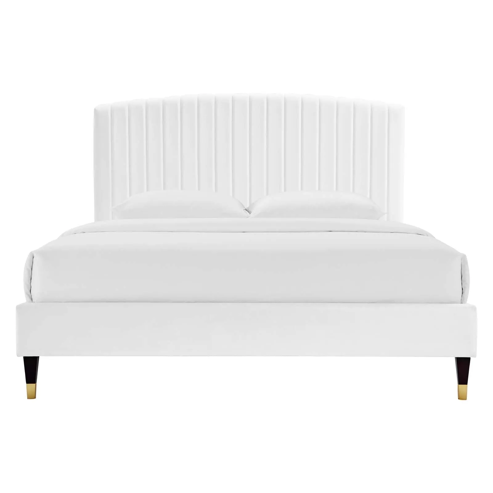 Alessi Performance Velvet Platform Bed by Modway