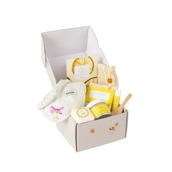 All Natural Bath Set Cute Citrus Gift Set