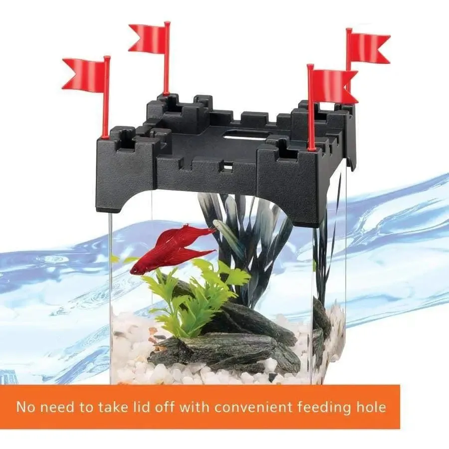 Aqueon Betta Castle Kits 0.5 gal