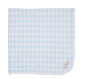 Baby Buggy Blanket in Gingham