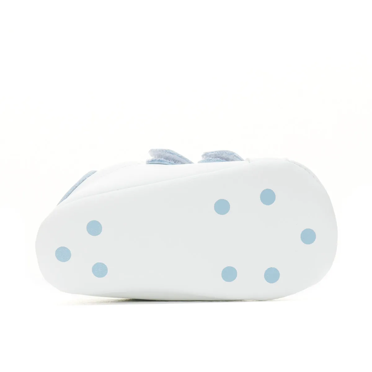 Baby Shoe - White/Light Blue