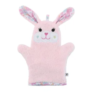 Baby Snow Terry Bath Mitt - Beatrice the Bunny