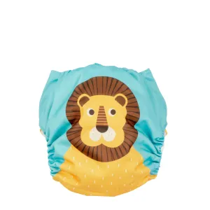 Baby/Toddler Reusable Cloth Pocket Diaper ( 2 Inserts) - Leo the Lion