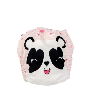 Baby/Toddler Reusable Cloth Pocket Diaper ( 2 Inserts) - Pippa the Panda