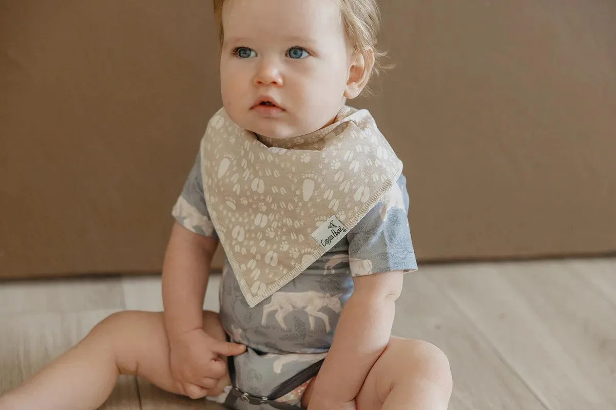 Bandana Bib Set - Timber