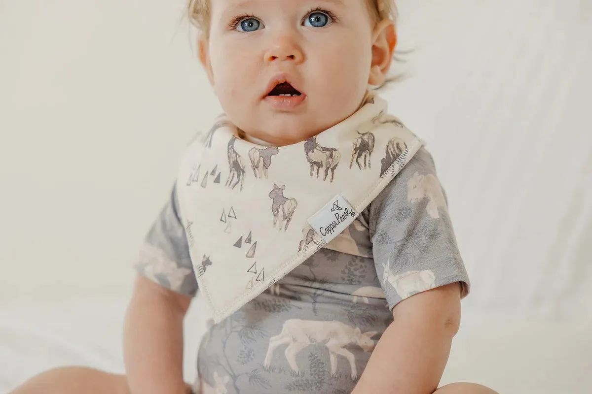 Bandana Bib Set - Timber