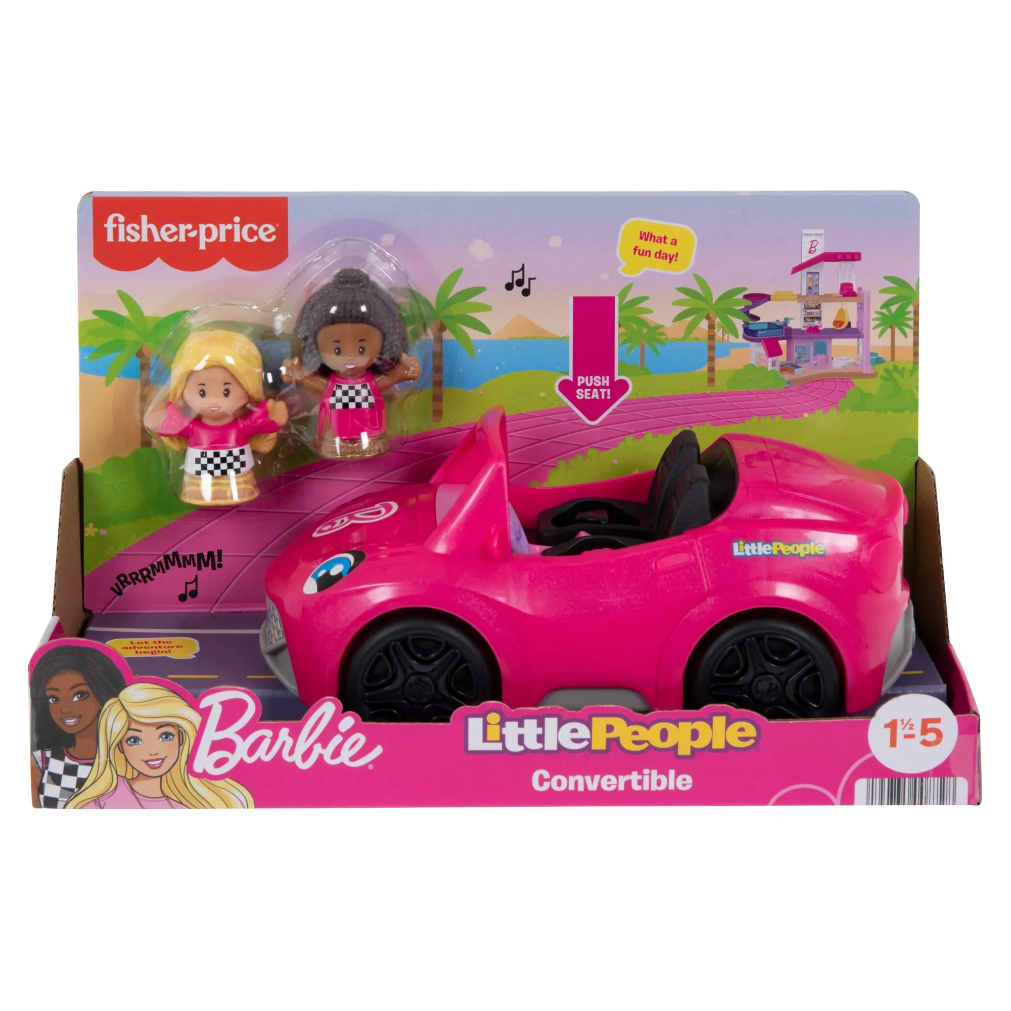 Barbie Convertible By Little People