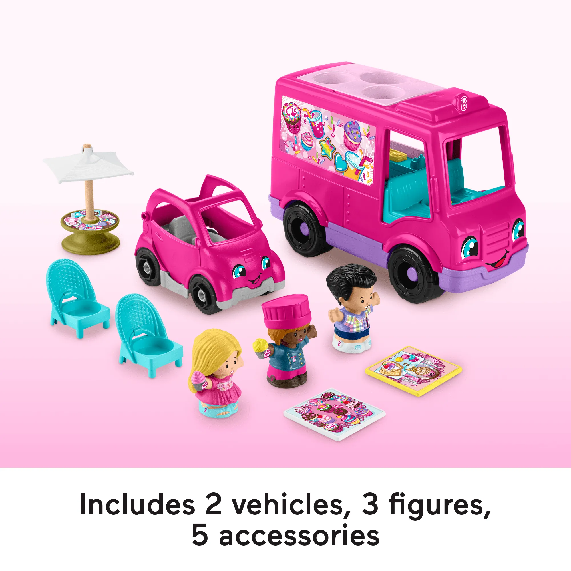 Barbie Cupcake Truck By Little People