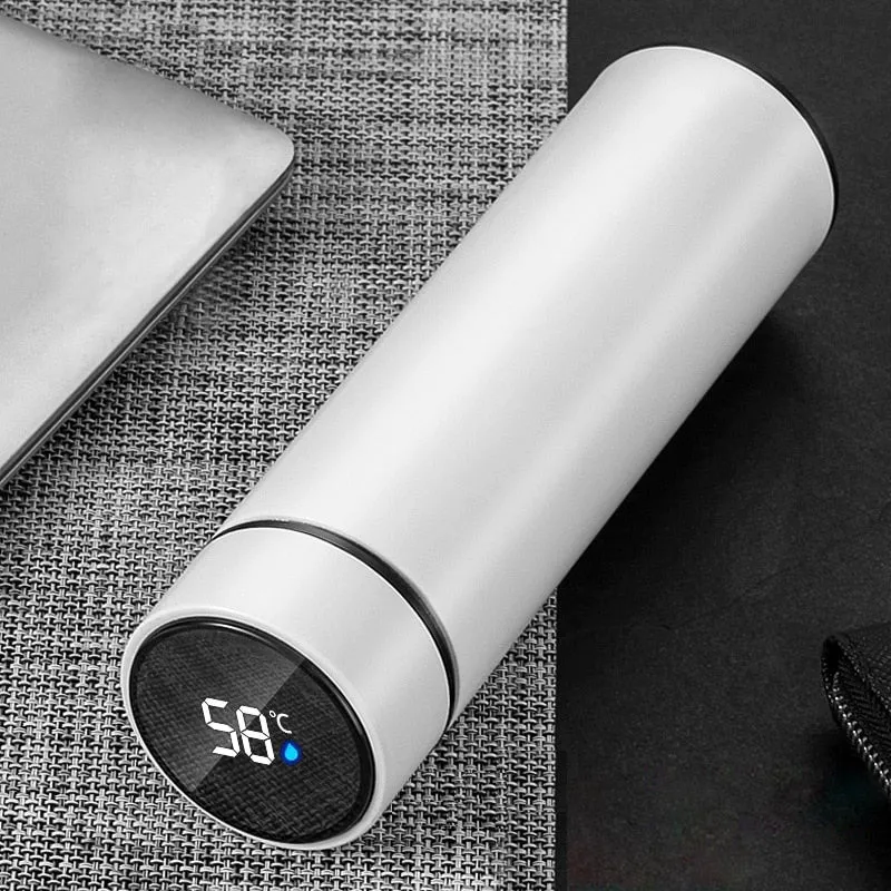 Beach-Perfect Smart Water Flask – Stainless Steel Thermos