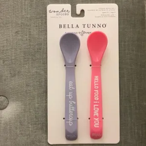 Bella Tunno Eat Up Buttercup/Hello Food Spoon Set