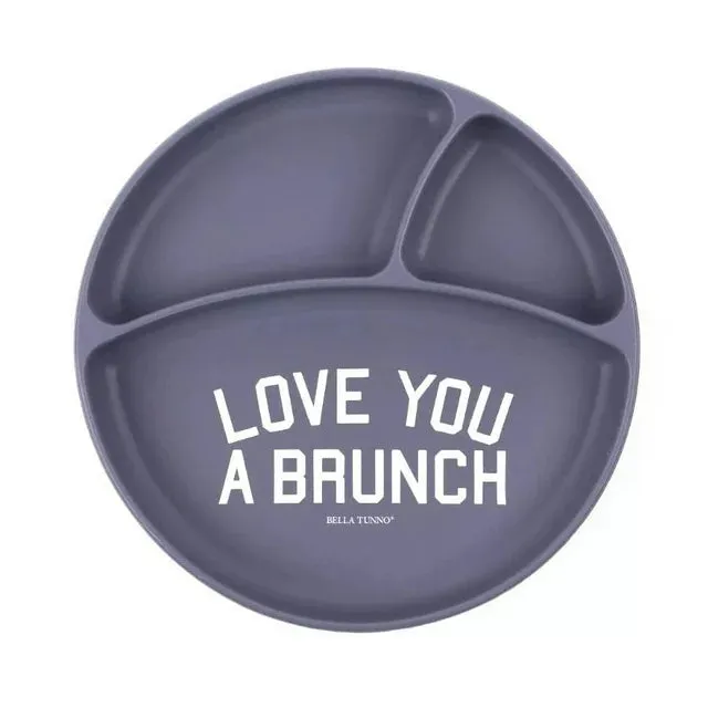 Bella Tunno I Love You a Brunch Plate