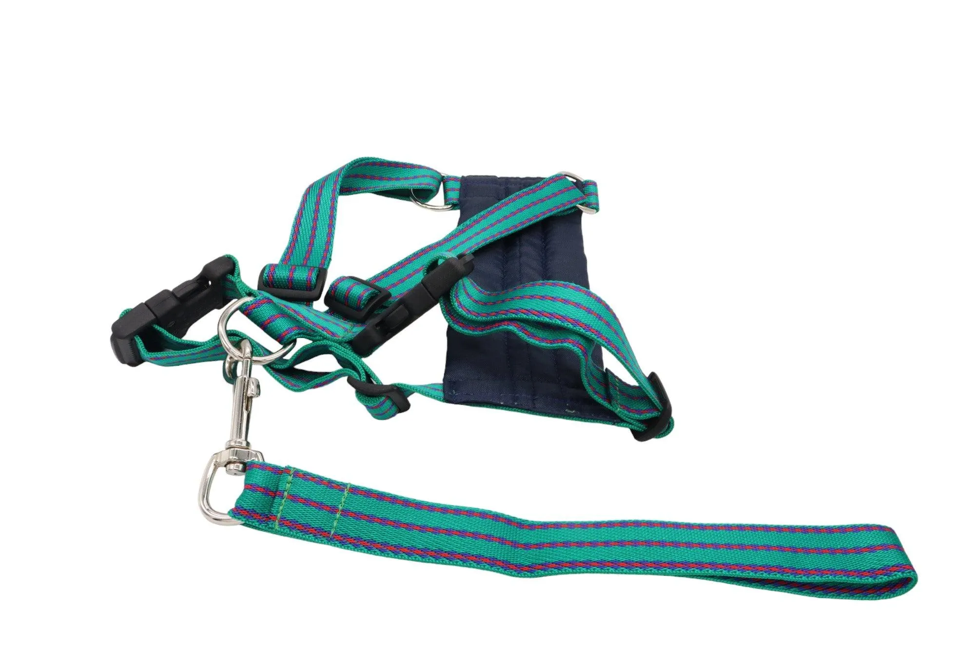 Car Safety Harness for Dogs - Fabric Dog Harness with Matching Handle