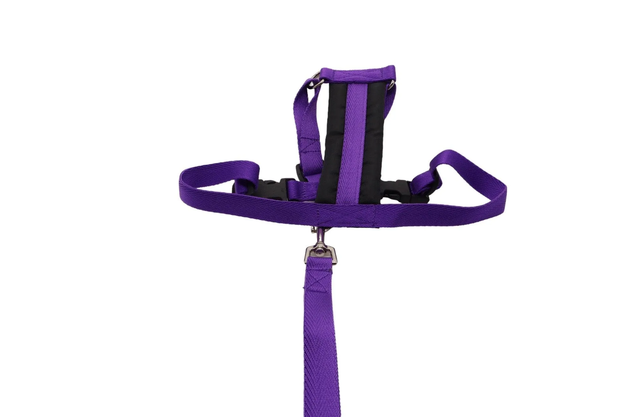 Car Safety Harness for Dogs - Fabric Dog Harness with Matching Handle