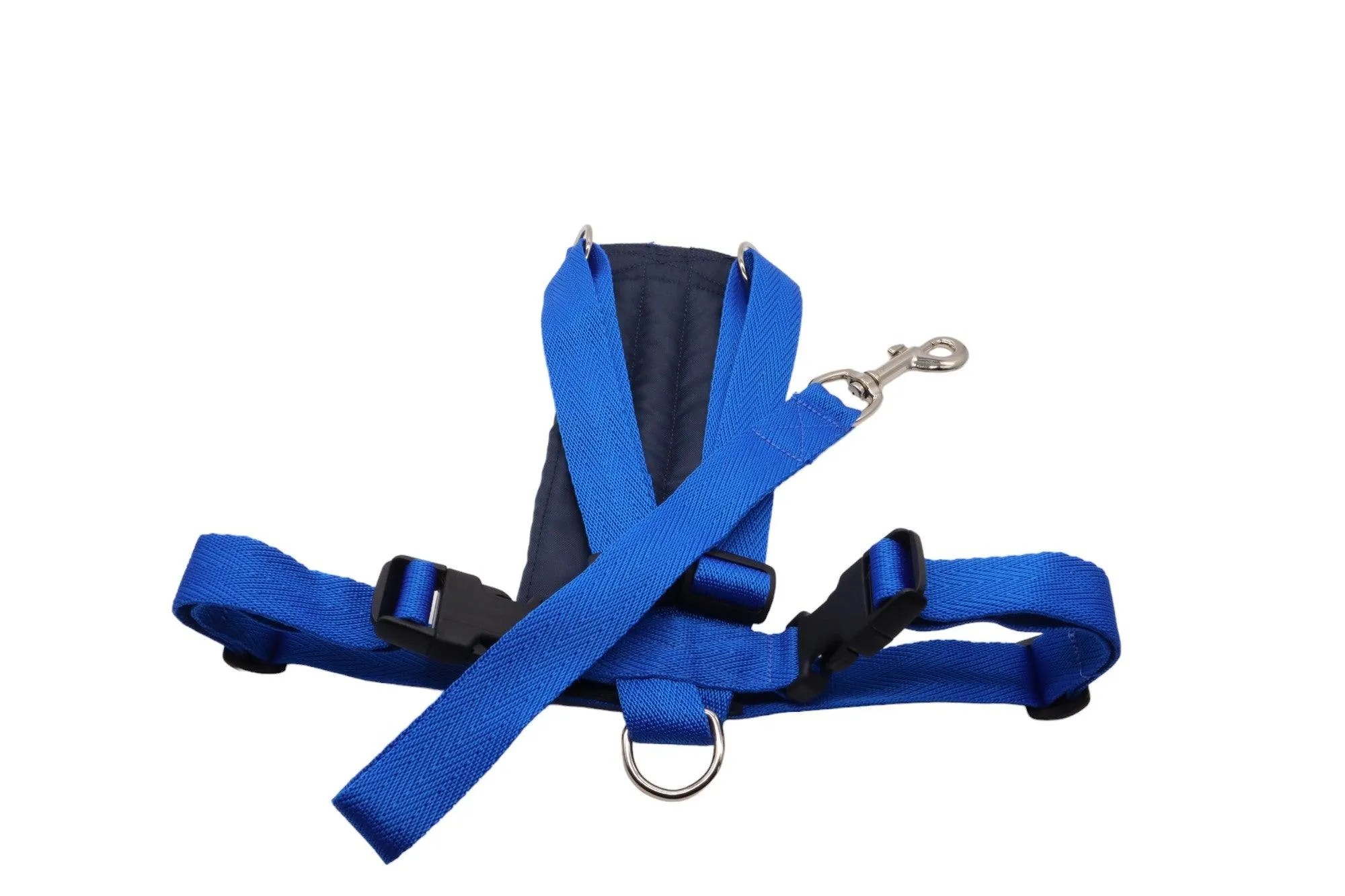 Car Safety Harness for Dogs - Fabric Dog Harness with Matching Handle