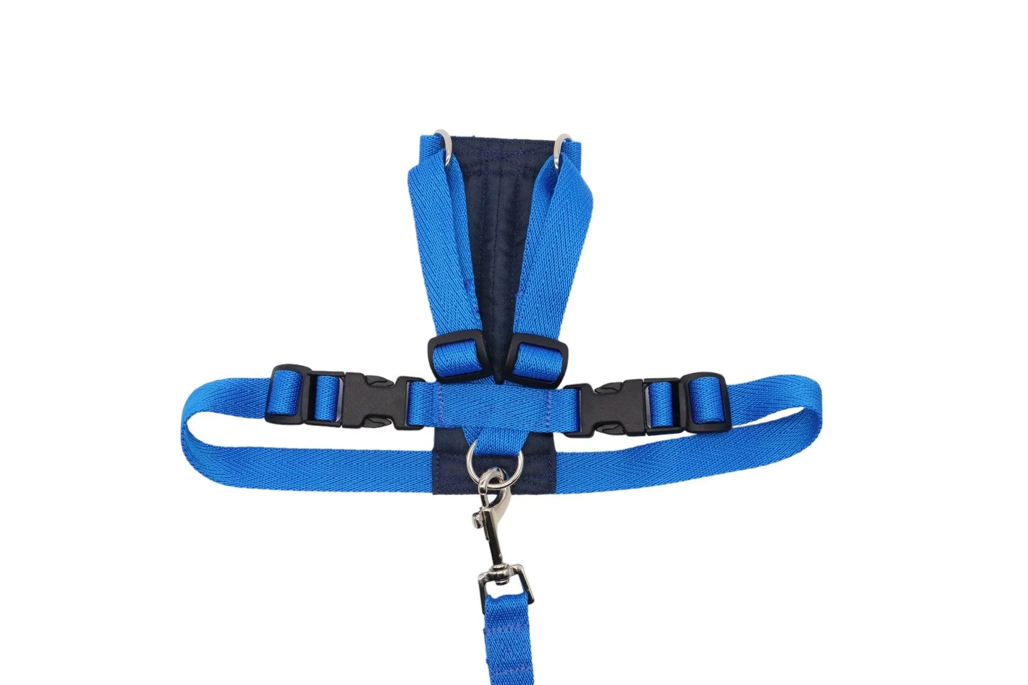 Car Safety Harness for Dogs - Fabric Dog Harness with Matching Handle