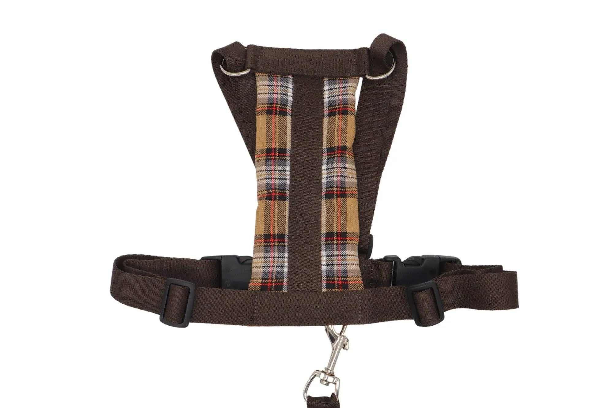 Car Safety Harness for Dogs - Fabric Dog Harness with Matching Handle