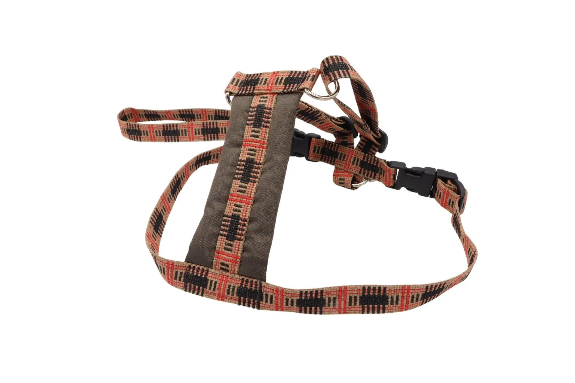 Car Safety Harness for Dogs - Fabric Dog Harness with Matching Handle