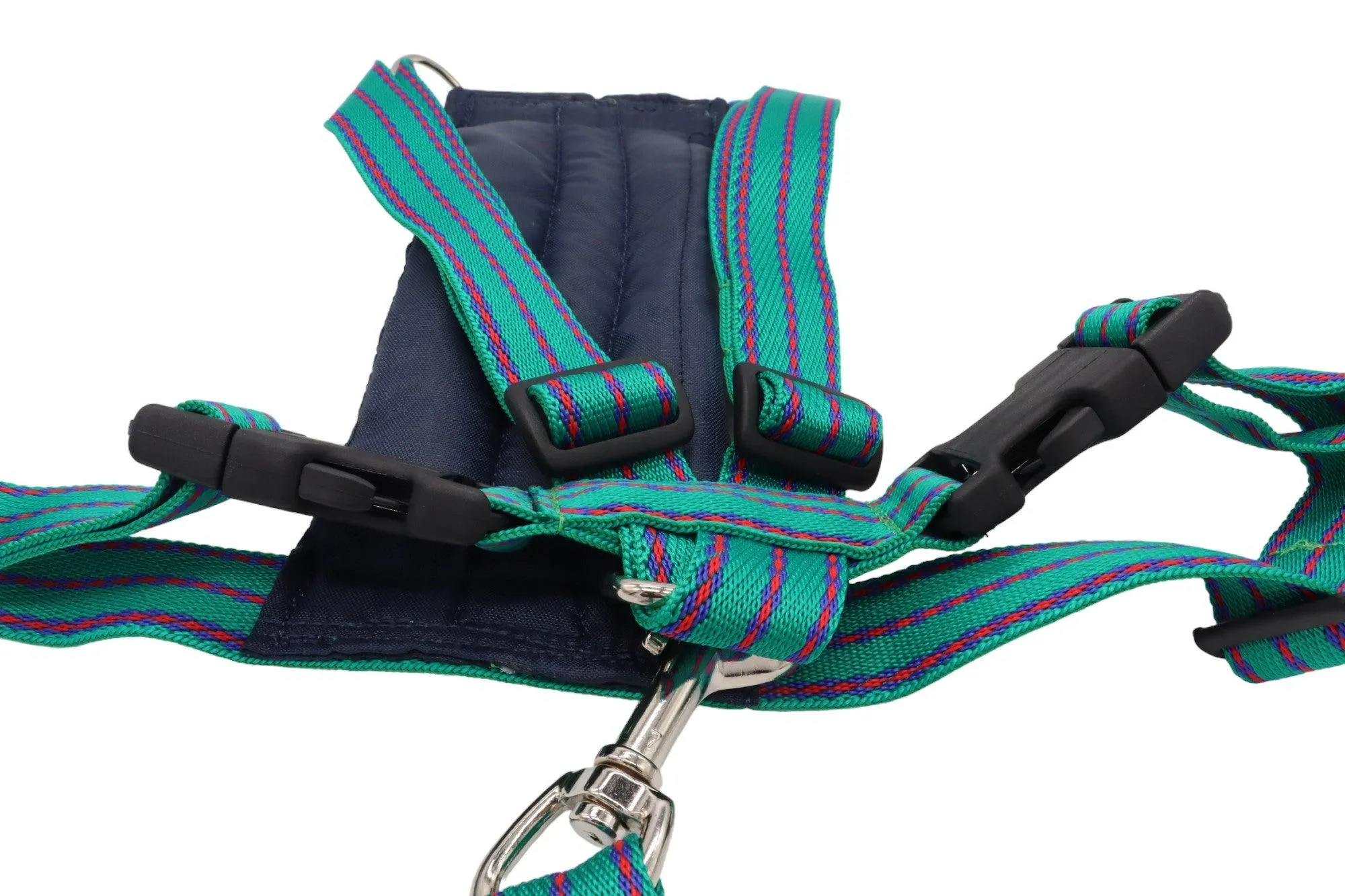 Car Safety Harness for Dogs - Fabric Dog Harness with Matching Handle