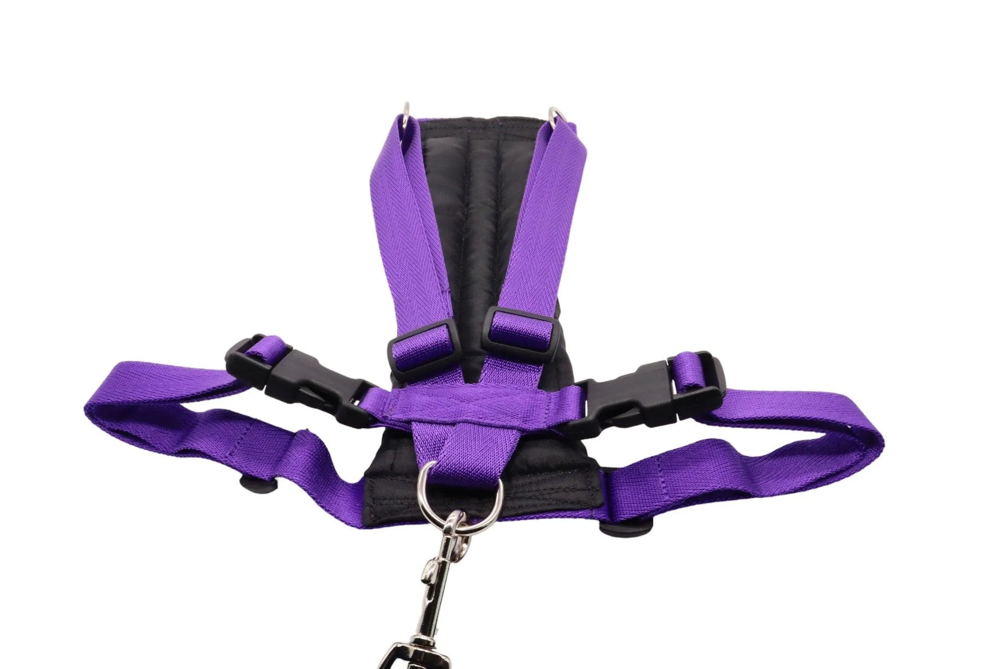 Car Safety Harness for Dogs - Fabric Dog Harness with Matching Handle