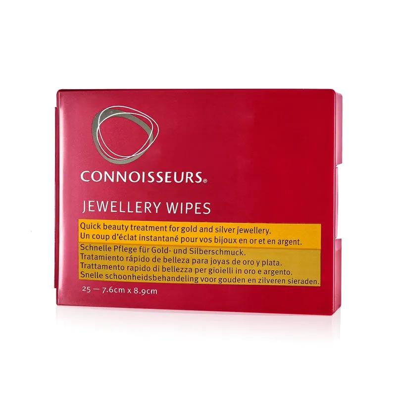 Connoisseurs Jewellery Wipes - For Gold, Platinum, Diamonds & Precious Stones