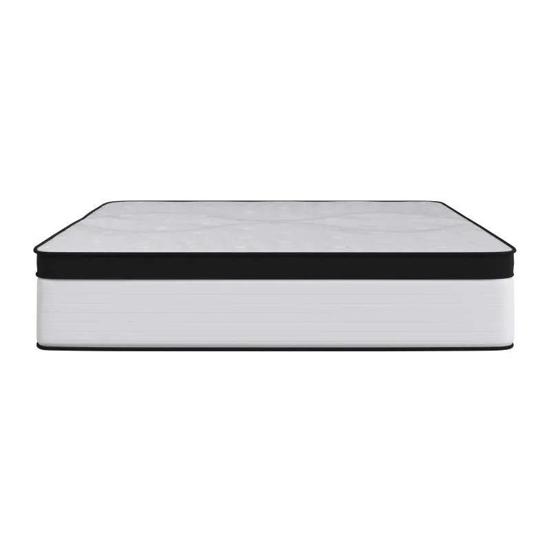 Extra Firm Comfort Express Classic InstaBed In A Box US Certified Hybrid Pocket Spring Mattress