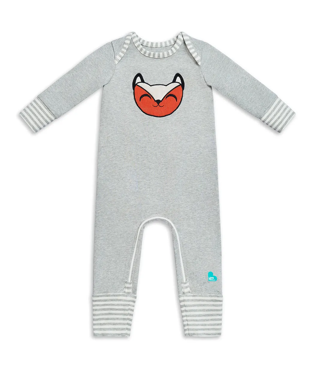 Footless Self-Soothing Romper Lyric The Fox™ Orange