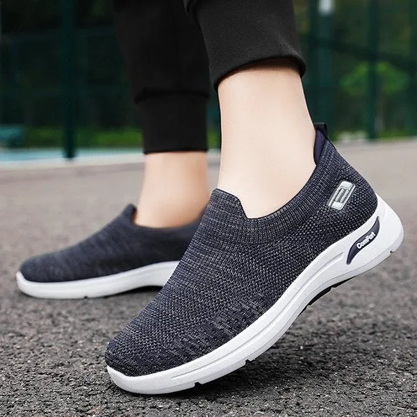 GRW Orthopedic Shoes Women Anti-rubbing Durable Slip-on Sneakers Premium Mesh EVA Casual Summer