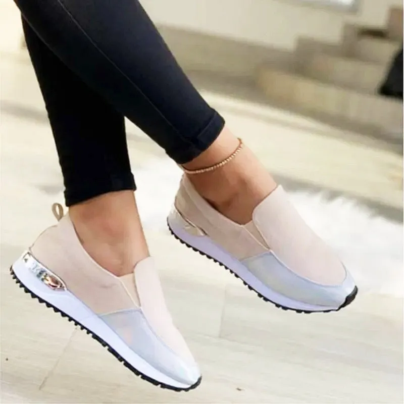 GRW Orthopedic Shoes Women Comfy Slip-on Arch Support Round Toe Modern Fashion