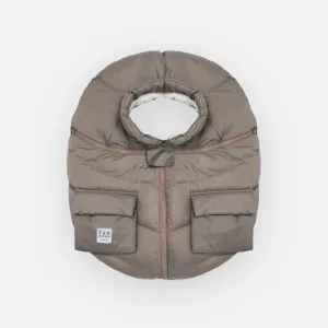 >7 A.M. Enfant Car Seat Cover Cocoon - Chestnut - 0-12M