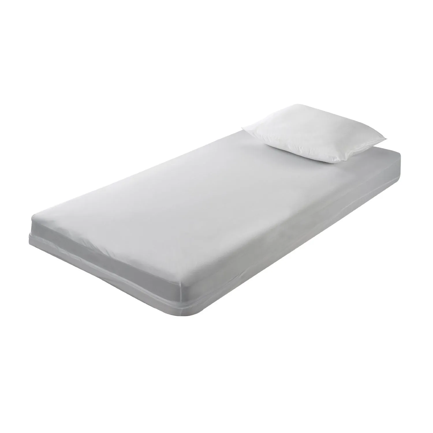 Heavy Duty Vinyl Mattress Protector - Zippered