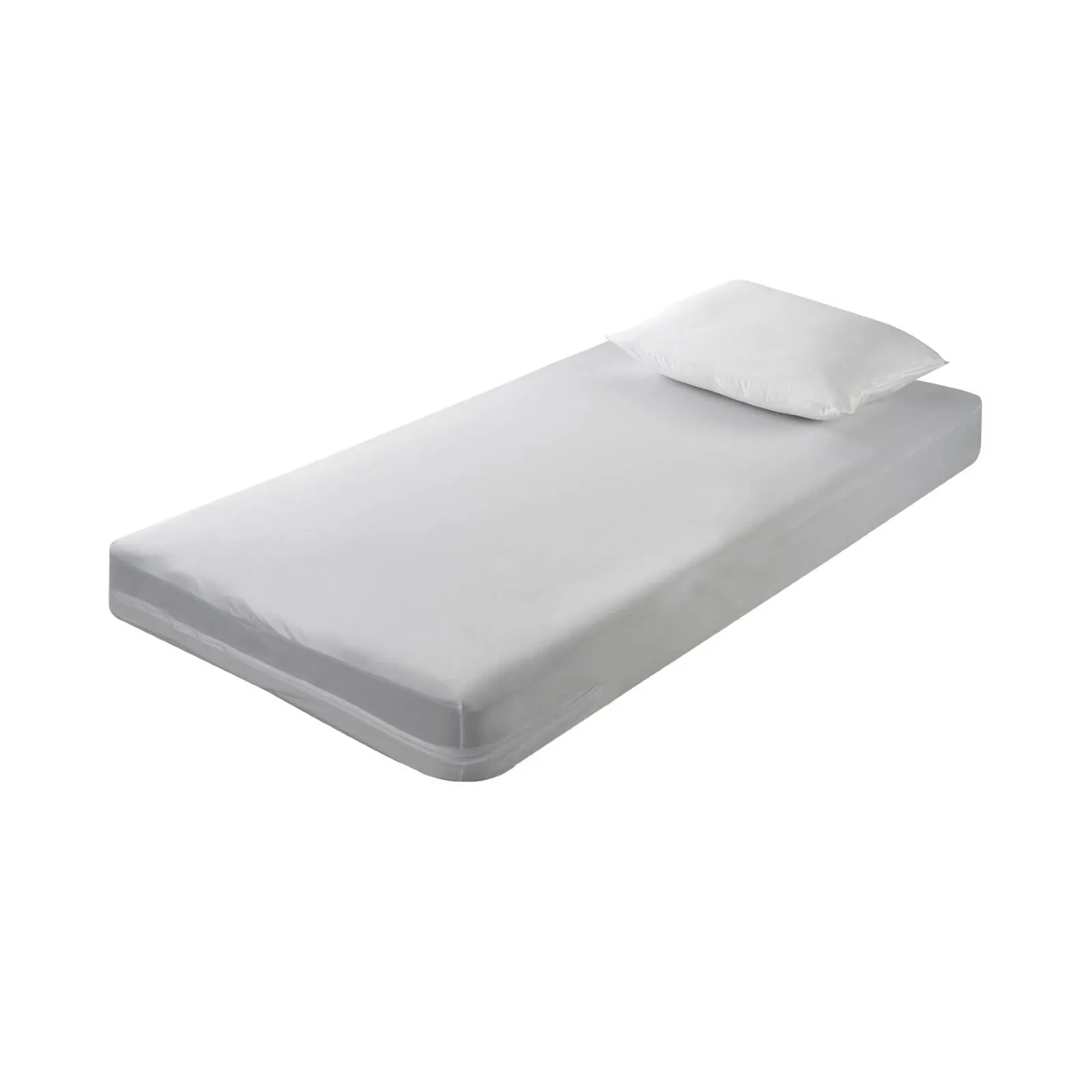 Heavy Duty Vinyl Mattress Protector - Zippered