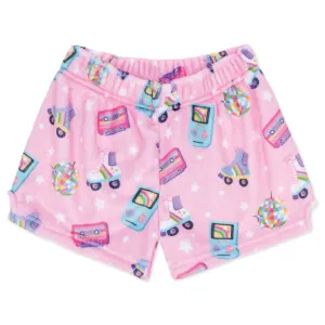 Iscream Plush Shorts in Disco Daydream