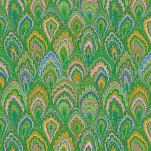 KAFFE FASSETT COLLECTIVE - FEBRUARY 2025 - Marble Scallops, Green