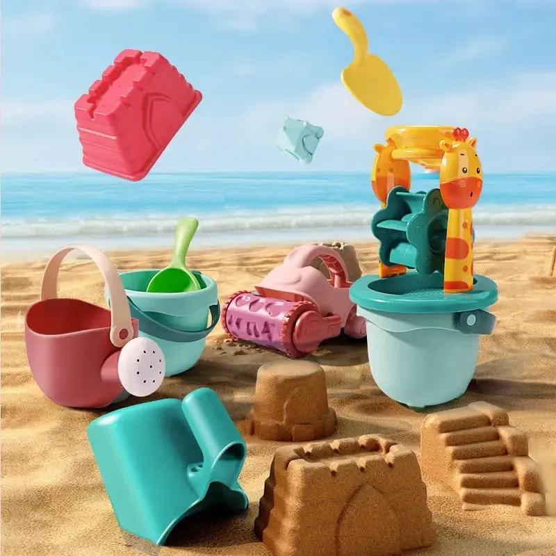 Kids Beach Toys  Play Set (7 - 19 Pcs)  - Children Sandbox Summer Kit