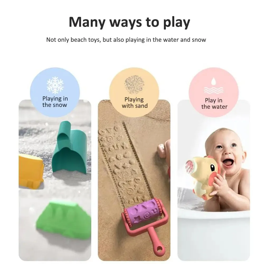 Kids Beach Toys  Play Set (7 - 19 Pcs)  - Children Sandbox Summer Kit