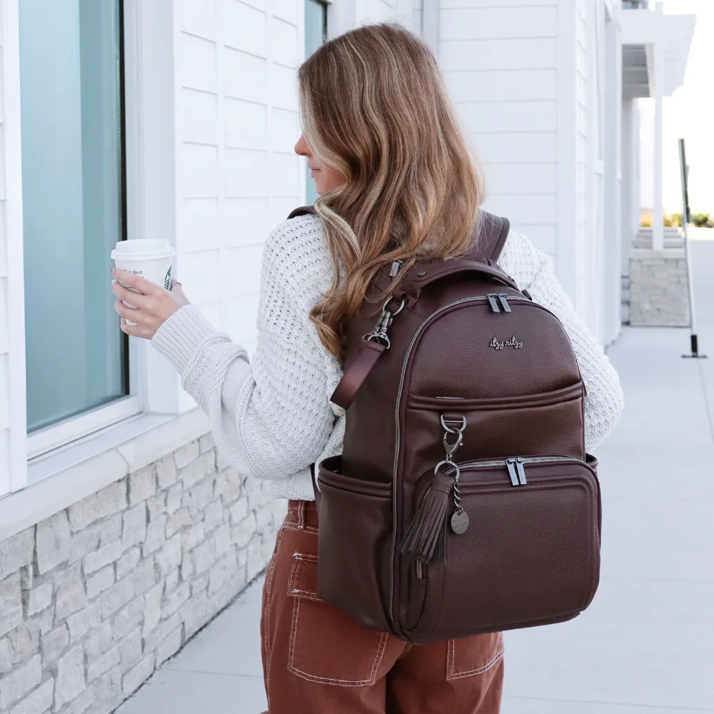 Limited Edition Espresso Boss Plus™ Diaper Bag Backpack