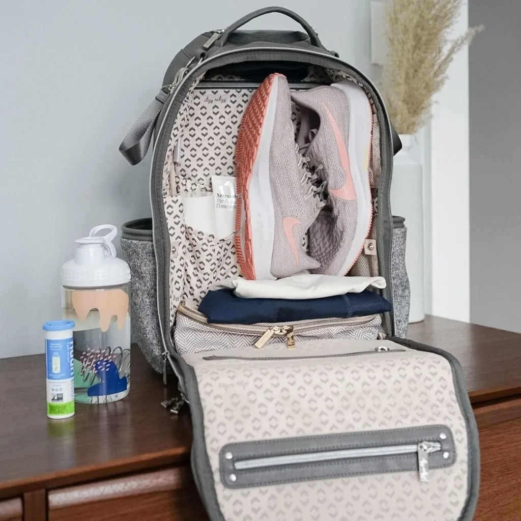 Limited Edition Espresso Boss Plus™ Diaper Bag Backpack