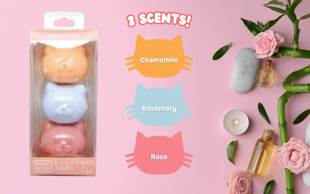 NekoMote Bath Bomb Gift Set