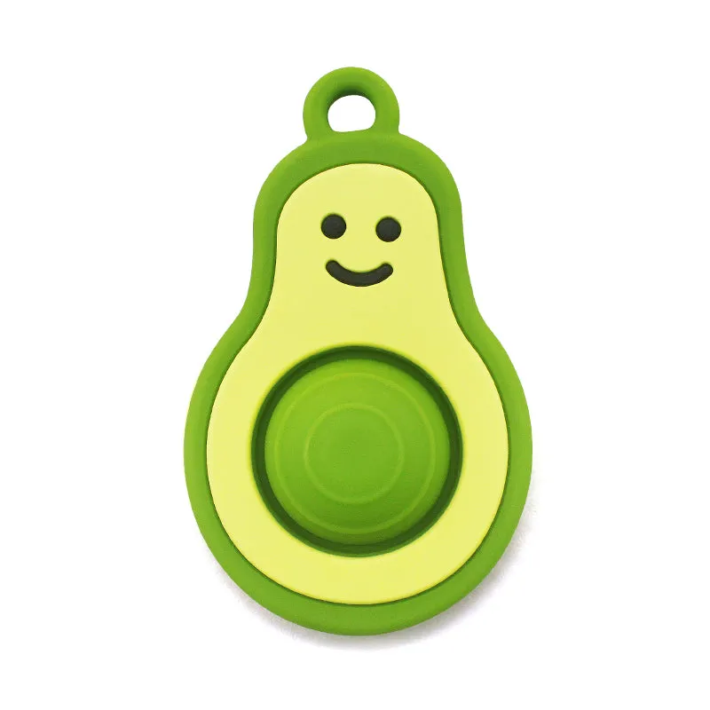 New Baby Teether- Avocado Design