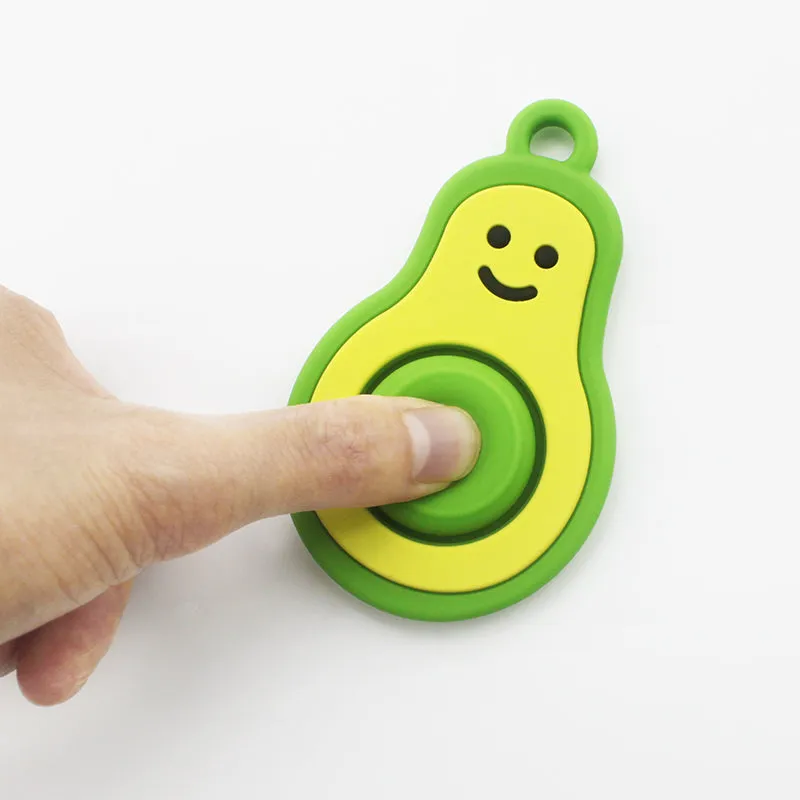 New Baby Teether- Avocado Design